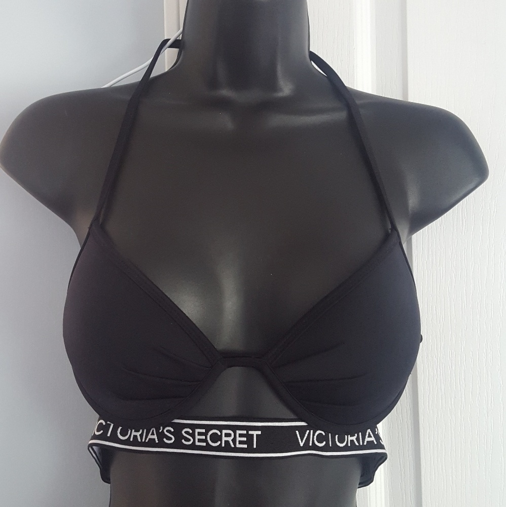 Victoria's Secret Black Bikini Top